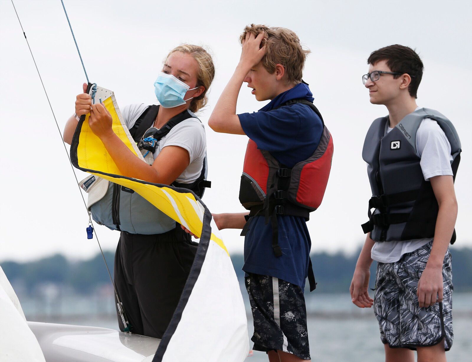 Kids sailing camp at Buffalo Yacht Club